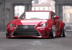 Lexus RC350 by LexusTuned and GReddy and Rocket Bunny on Toyo Tires 2014 года